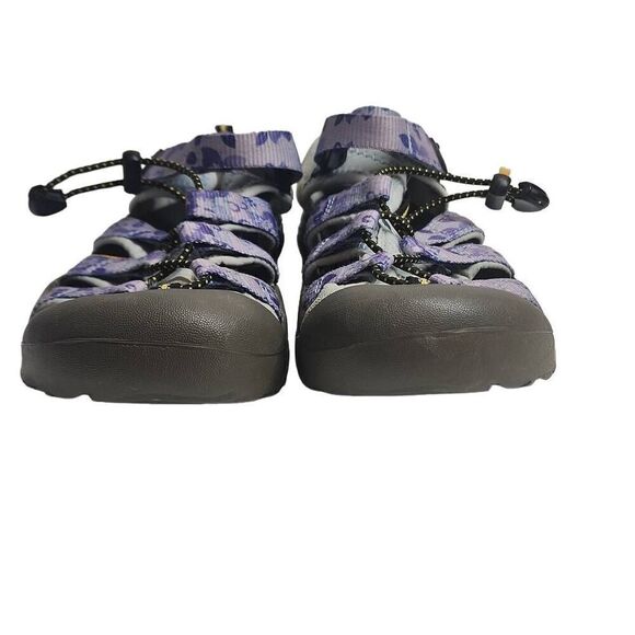Keen Waterproof Sandles Girls Size 4 Blue Purple Floral Athletic Outerwear Hikin - Picture 6 of 11